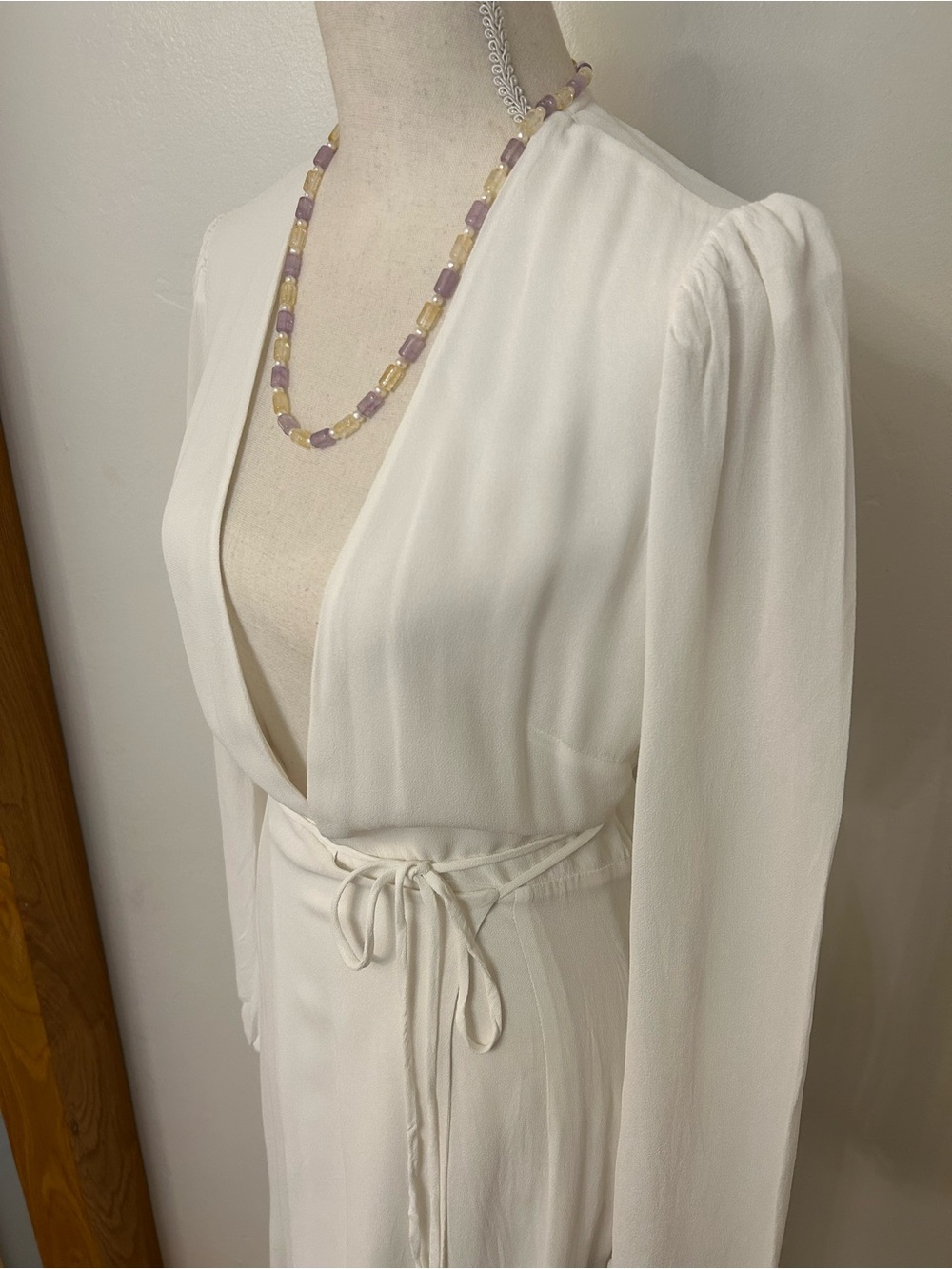 Reformation Wrap Dress Cole maxi Dress in good condition - Picture 7 of 14